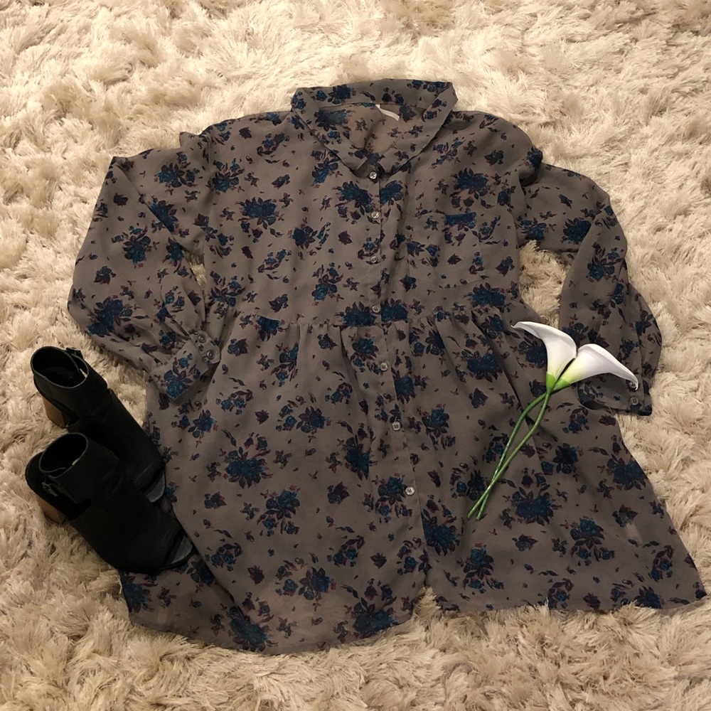 Free People Sheer Tunic ❤️